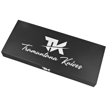 Nóż Tramuntana Decor Habitat Tanto Black Ebony, Damascus (H0077)