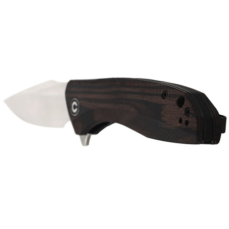 CIVIVI Baklash Black Ebony Wood, Satin (C801E)