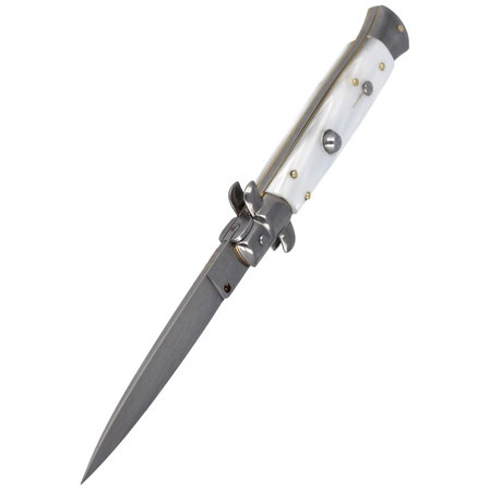 Automatic Knife Frank Beltrame Stiletto White 23cm (FB 23/36)