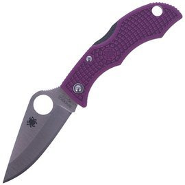 Nóż składany Spyderco Ladybug 3 FRN Purple Plain (LPRP3)