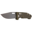 Fox New Smarty CP Automatic Knife OD Green Aluminum, Stonewashed N690Co by Stefano De Lorenzi (FX-503 ALOD)