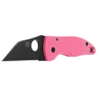 Spyderco MicroJimbo Sprint Run Knife Pink G10, Black DLC CPM S30V by Michael Janich (C264GPNBKP)