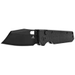 Bestechman Guardian Knife Black G10 w/ Carbon Fiber Pattern, Black PVD D2 (BMK11E)