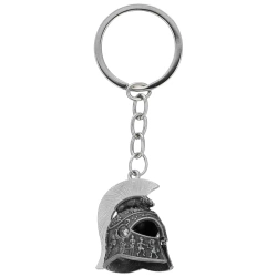 Brelok do kluczy Barbaric Roman Helmet Old Silver Zamak (16217-SI)