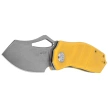 Nóż składany Kubey Ceyx Yellow G10, Satin D2 (KU335E)