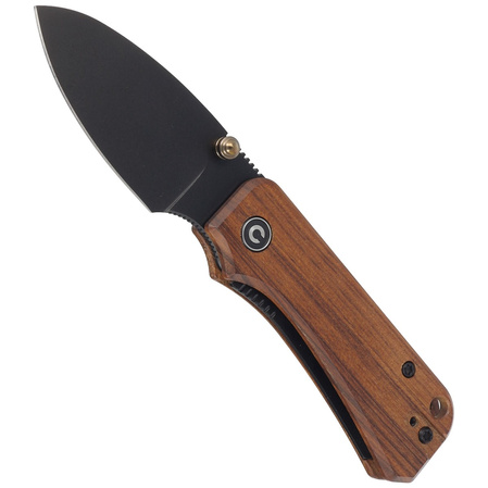 Nóż składany Civivi Baby Banter Cuibourtia Wood, Black Stonewashed Nitro-V by Ben Petersen (C19068SB-2)