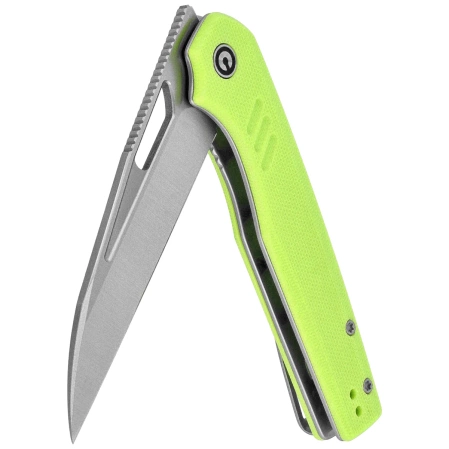 Civivi Guile Knife Fluorescent Green G10, Satin 14C28N by Shawn Ashmore (C24062B-2)