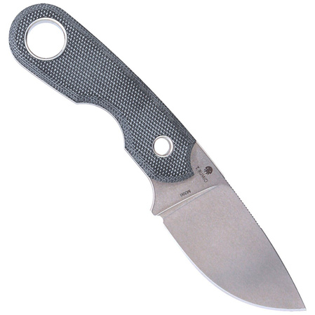 Viper Berus 1 Black Canvas Micarta, Stonewashed M390 by Tommaso Rumici Knife (VT4012CB)