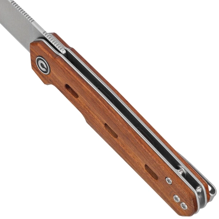 Nóż składany Civivi Navo Guibourtia Wood, Satin Nitro-V by Ostap Hel (C25015B-1)