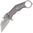 Nóż składany karambit Civivi Amaroq Gray Aluminium, Satin Nitro-V by Tony Sentmanat (C24018-1)