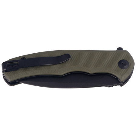 Civivi Mini Praxis Knife OD Green G10, Black Stonewashed D2 (C18026C-1CP)