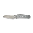 Civivi Knife Vision FG Clear Lexan, Satin/Stonewashed Nitro-V by Snecx Tan (C22036-7)