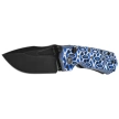 Remette RT-Rhino Knife Blue/White G10, Black Stonewashed D2 (RNGD262)
