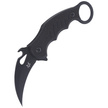 FOX Fixed Blade G10 Black, Black Idroglider  (FX-598)