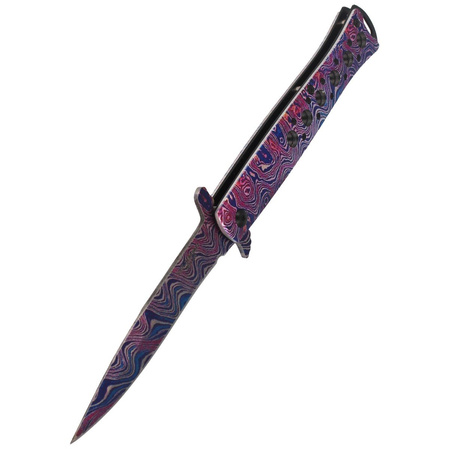 Herbertz CJH Italian Stiletto Knife Colorful Steel, Colorful 420 (10000360)