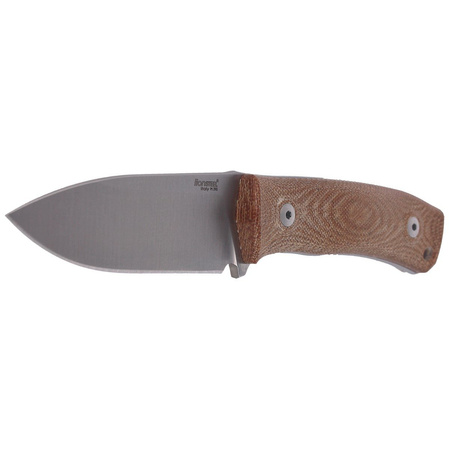 Nóż LionSteel Bushcraft Natural Canvas, Satin Satin M390 by Molletta (M4 CVN)
