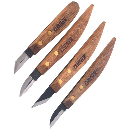 Zestaw noży do rzeźbienia Narex Profi 4szt (869100)
