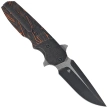 Nóż składany Bestech Freefall Black Titanium/Black-Orange G10, Black Stonewashed/Satin CPM S35VN by Jason Clark (BT2007B)