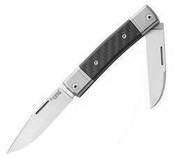 Nóż składany LionSteel BestMAN Carbon Fiber, Two Blades (BM13 CF)