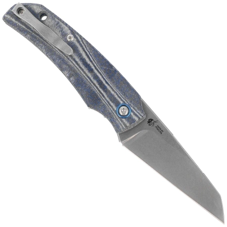 MKM Ice Knife Denim Canvas Micarta, Stonewashed MagnaCut by Tommaso Rumici & Denis Simonutti (MK IC-DC)