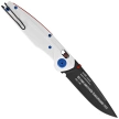ANV A100 1918 BB Limited Edition No 26/100 Knife White GRN, Black DLC Sleipner (ANVA100-036)