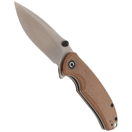 Nóż składany CIVIVI Pintail Brown Micarta, Satin Finish (C2020A)