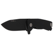 Nóż składany LionSteel ROK Black Aluminium, Black M390 by Molletta (ROK A BB)