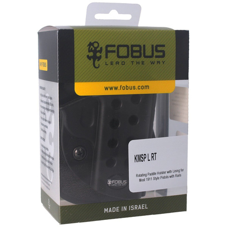Fobus 1911 holster with rail: Colt, Springfield, Kimber (KMSP L RT)
