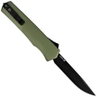 Tekto A5 Spry D/P OD Green Aluminum OTF Knife, Black CPM S35VN