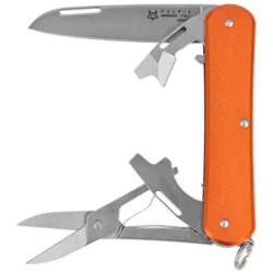 Scyzoryk Fox Vulpis F4 Orange Aluminium, Polished N690No (FX-VP130-F4 OR)