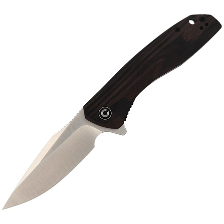 CIVIVI Baklash Black Ebony Wood, Satin (C801E)