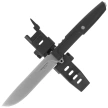 Extrema Ratio Vipera Knife Black Forprene, Stonewashed Nitrogen (04.1000.0484/NIT/SW/BLK)