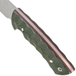 Muela Rhino-10G Green Canvas Micarta, Satin X50CrMoV15 knife