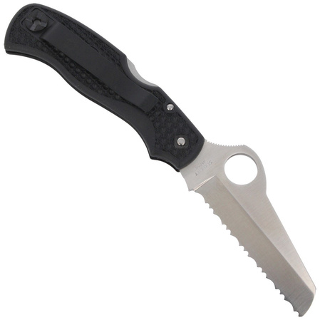 Spyderco Rescue 79mm FRN Black Rescue Knife (C45SBK)