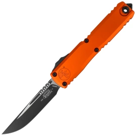 Microtech Ultratech Gen IV S/E OTF Knife Orange Aluminum, Black M390MK by Tony Marfione (11214-1OR)