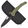 CIVIVI Spiny Dogfish Green G10, Black Stonewashed 14C28N by Gavko Knives (C22006-3)