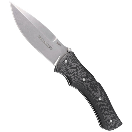 Viper Start Carbon Fiber, Satin N690 by Fabrizio Silvestrelli Knife (V5850FC)