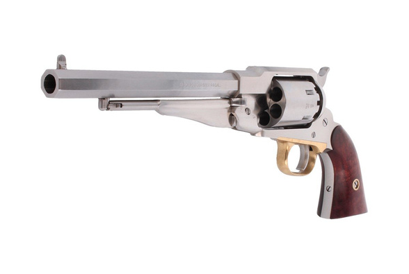 Pietta 1858 Remington New Model Army Stainless .44 Revolver (RGS44)