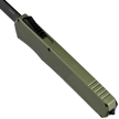 Tekto A5 Spry T/E OD Green Aluminum OTF Knife, Black CPM S35VN