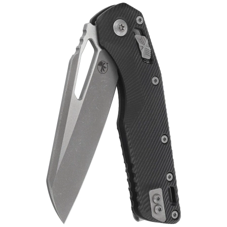 Nóż składany Microtech MSI S/E Black Fluted G10, Apocalyptic M390MK by Tony Marfione (210-10APFLGTBK)