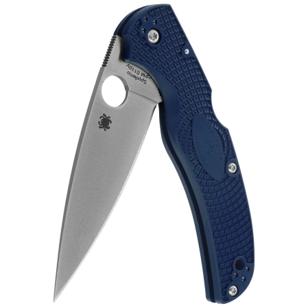Spyderco Native Chief Lightweight Knife Dark Blue FRN, Satin CPM S110V by Sal Glesser (C244PDBL)