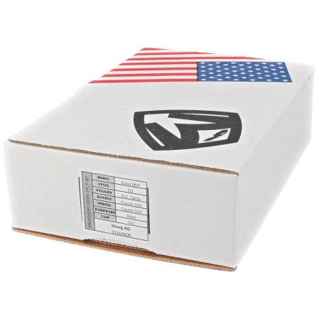 Medford Praetorian Scout M/P Coyote G10, Black DLC HW/Clip, Black DLC D2 by Greg Medford (MKM30DPT-0909-TPCP-BP)