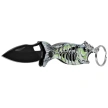 Nóż wędkarski brelok Martinez Albainox Fishing 3 Green Aluminium, Black 3Cr13Mov (25145 GR)