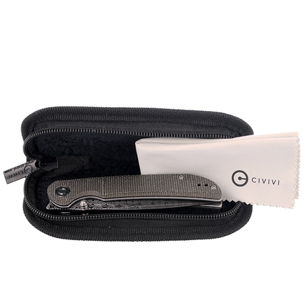 Nóż składany Civivi Imperium Dark Green Micarta, Black Damascus (C2107DS-3)