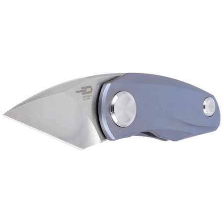 Bestech Tulip Frame Lock Knife Blue Titanium, Stonewashed / Satin M390 by Ostap Hel (BT1913B)