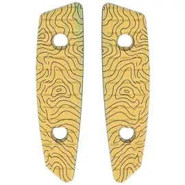 Okładziny na rękojeść noża Turq Gear Map01 G10 Art Series Cubic