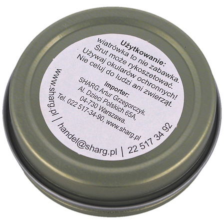 Apolo Air Boss Match Competition AirGun Pellets .22/5.5 mm, 250 pcs 1.10g/17.0gr (30302)