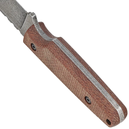 Nóż Za-Pas Handie Brown Micarta, Acid Stonewash NMV (HAN-ST-M-BR)