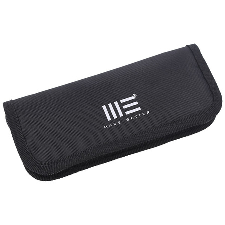 WE Knife Black Void Opus Black Titanium / Black G10, Black Stonewashed CPM 20CV by Justin Lundquist (2010D)