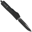 Microtech UTX-85 S/E OTF Knife Black Aluminum, Tactical M390 (231-1T)